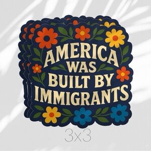 Colorful Floral sticker